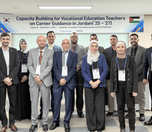 폴리텍대학, 요르단에 직업교육 기술 전수