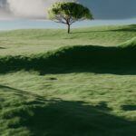 바쁜 일상 속 ‘마음챙김’이 뜬다… 실생활에서 실천하는 정신건강 루틴 A single tree on a vibrant green rolling hill.